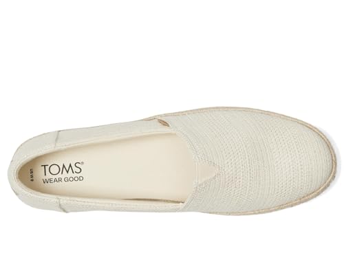 Image of TOMS Women's Valencia Platform Espadrille, Textile Upper, OrthoLite Insole