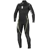 SCUBAPRO Definition Steamer Scuba Diving Wetsuit, 3mm Men Back Zip Neoprene, M Short, Black/Yellow