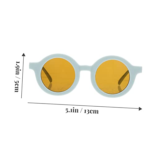 5 Pairs Colorful Frame Sunglasses Candy Color UV Protection Eyewear for Parties Cosplay Outdoor Fun Lightweight Durable Sunglasses for Boys2