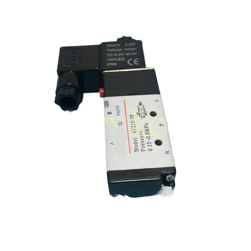 Électrovanne pneumatique 110V AC à LED avec commutation rapide pour circuits 1/4
