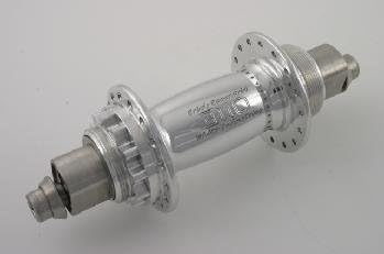 Eric's Eccentric ENO Single Speed Rear Hub, Silver Polish, 130 mm 32H