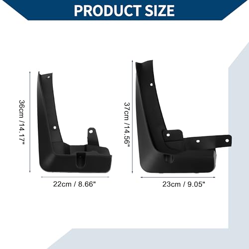Image of Mud Flaps Splash Guards W /Mount Accessories for BMW X3 2018-2023 Front and Rear Mud Guards 1 Set