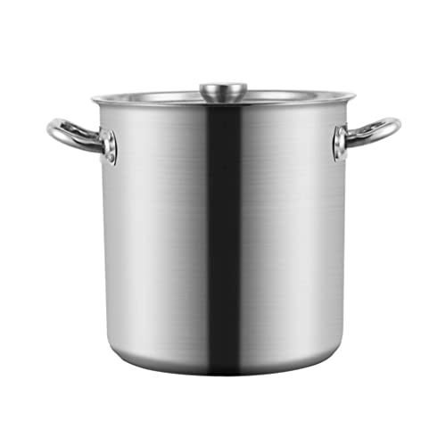 Olla grande de acero inoxidable de 73 L para sopas abundantes en todo tipo de fuegos