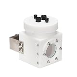 Toplionace K040-S PTFE Optische Quarz-Elektrolysezelle Spektroskopie-Elektrolysetank mit Probenprüfvorrichtung für Flachplattenkorrosion (50mL)