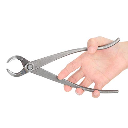 Bonsai Concave Branch Cutter, Multifunction Carbon Steel Garden Branch Cutter Handle Scissor Bonsai Pruning Shear Tool for Garden