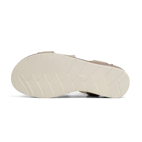 Image of VJH confort Women's Flat Sandals, Comfort Slip-on Elastic Ankle Strap Slingback Light Weight Casual Walking Sandals