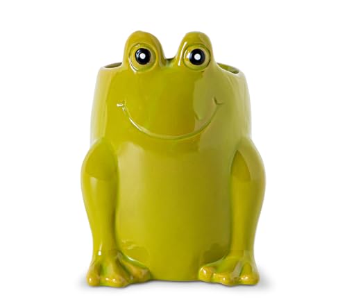 Frog Resin Pen Holder