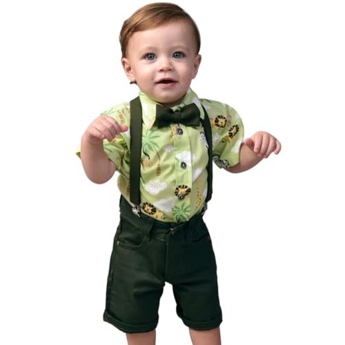 Conjunto Social Temático Noé Infantil Safari Aniversário Bebê Mig...