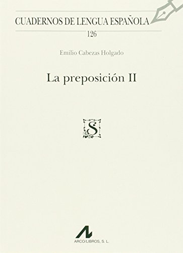 La preposición II