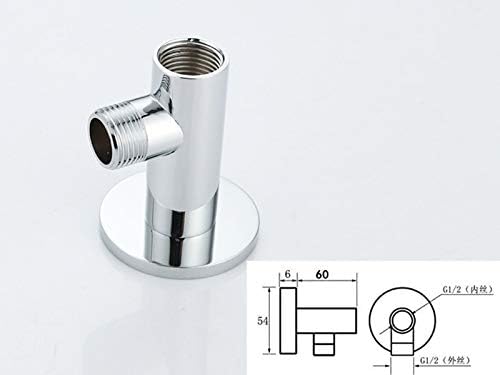 Aothpher Total 50cm, 7cm base 43cm Wall Mounted Stainless steel Shower arms For Fixed Shower Heads with Copper Holder(stainless_steel, 43cm)