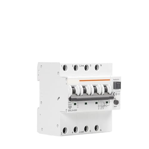 Disyuntor automático contra sobrecorriente 40A 4P para cuadros trifásicos 2