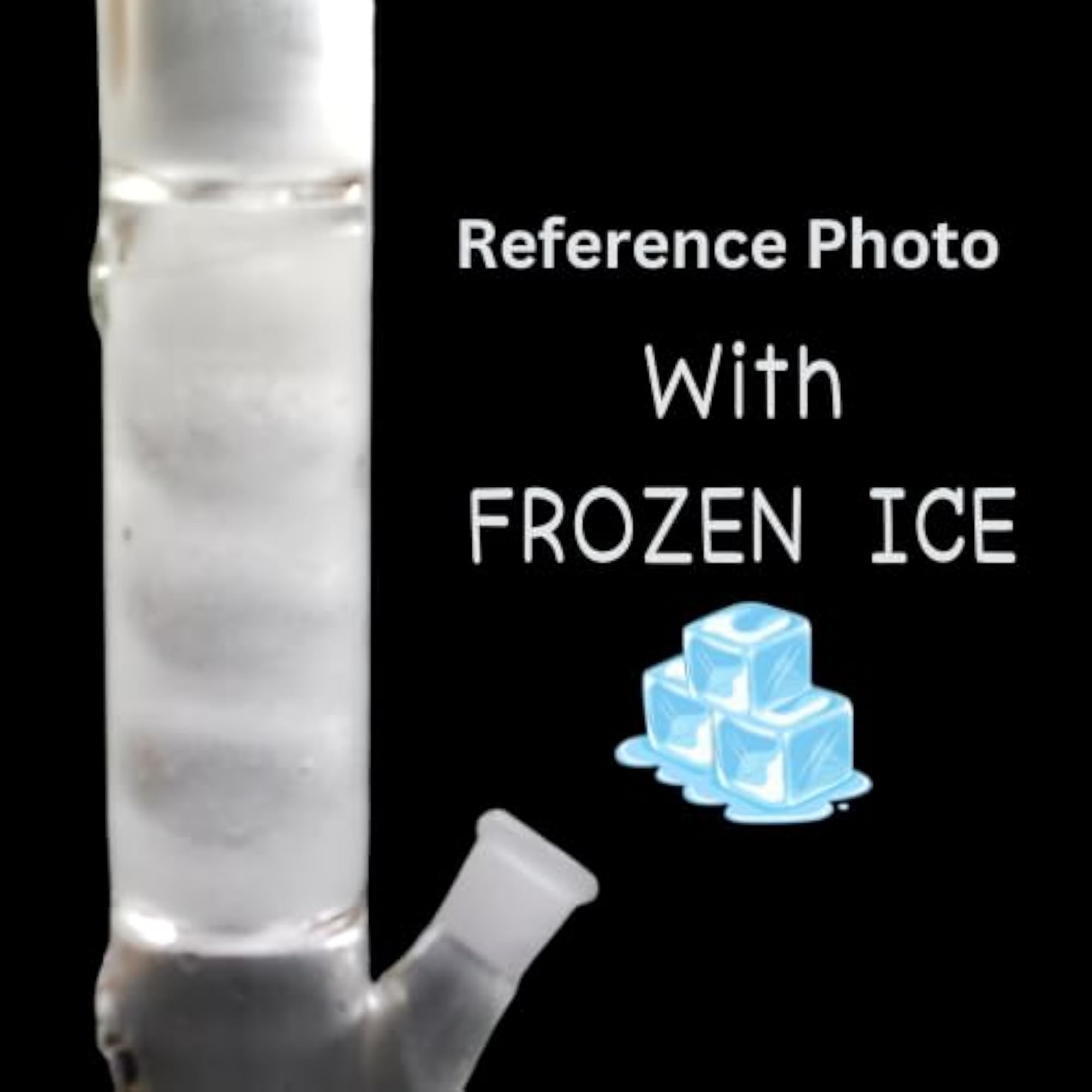 12 INCH GLASS BONG WITH ICE-Freeze