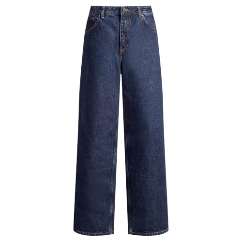 Hugo Leni_b Women's Jeans Trousers, Navy, 25W / 34L