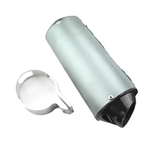 Tuyau d'échappement moto 38mm Sky Blue haute résistance BBR TTR