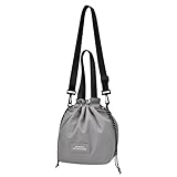 [アヴェンチュラ] 巾着バッグ 2way 小さめ ショルダーバッグ トートバッグ 通勤 通学 旅行 レディース メンズ 女子 男子 大人 学生 ママバッグ カジュアル avventura0029 グレー