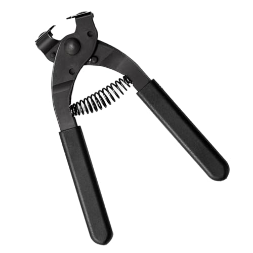 zalati Lederstanzwerkzeug, 4 mm, leiser Karbonstahl, Stanzwerkzeug für Lederhandwerk, 4 mm, 2 Zähne