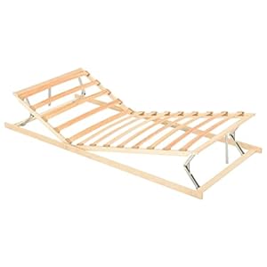 Lattenbodem met 13 lamellen verstelbare kop en voet 120×200 cm-meubelbedden en accessoires bedden en bedframes