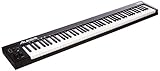 Alesis Q88 MKII - 88 Key USB MIDI Keyboard Controller with Full Size Velocity Sensitive Semi-Weighted Keys and Music Production Software Included