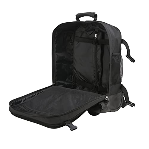 Cabin Max Greenwich Trolley Backpack 45x36x20 cm – Hybrid Cabin Bag with Wheels & Backpack Straps – EasyJet Underseat Approved Hand Luggage