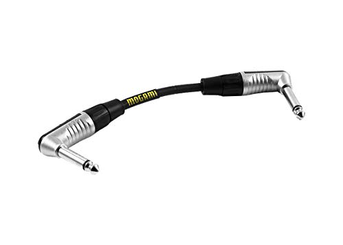 Mogami CorePlus Rt Angle TS - Rt Angle TS Instrument Cable - 6 Inches