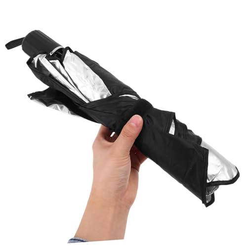 Hemobllo Car Windshield Sunshade Umbrella Foldable and Portable Uv for Cars Suvs and Trucks Easy Setup and Storage Heat Insulation and Sun by Hemobllo - Image 9