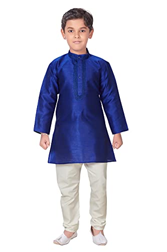 Image of BABA AND BABY Ethnic Wear Kurta Pyjama Set for Kids