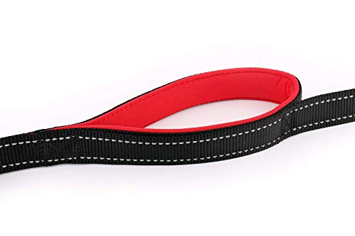 KABB Dog Leash 6ft Long - Traffic Padded Two Handle - Heavy Duty - Double Handles Lead for Control Safety Training - Leashes for Large Dogs or Medium Dogs - Dual Handles Leads - Thumbnail 4