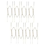 KOMBIUDA 8piezas Conjunto De Colgadores Decorativos Para Platos Soportes De Pared Para Exhibir Platos Pequeños De Forma Segura Cualquier Habitación