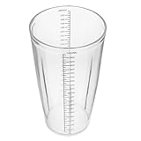 ARTSEWPLY Graduated 1000Ml Plastic Blender Mixing Cup Replacement Jug for Smoothies and Juices, Portable Blender Accessory Suitable for Family and Kitchen Use