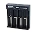 Produktbild XTAR MC4 4-Schacht Li-Ion USB-Ladegerät (5V/2A) mit Netzteil 10440-26650 Schwarz