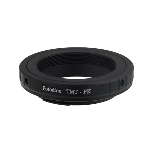 Fotodiox Lens Mount Adapter Compatible with T-Mount (T/T-2) Screw Mount Lenses to PK/PKAF Mount Cameras