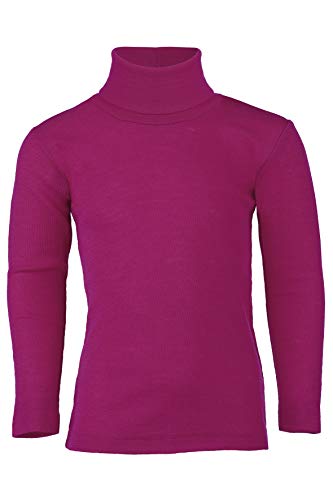 Legging enfant en laine et soie Engel Rolli haut de gamme framboise