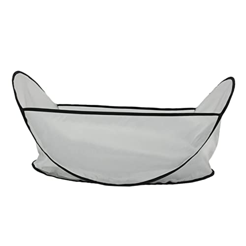 ifundom Dog Hair Cutting Bib Grooming Apron for Easy Hair Collection Soft for Home Use with Dogs Cats Compact Easy to Clean