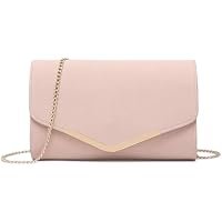 Miss Lulu Bolso Bandolera Elegante con Cadena Dorada para Mujer