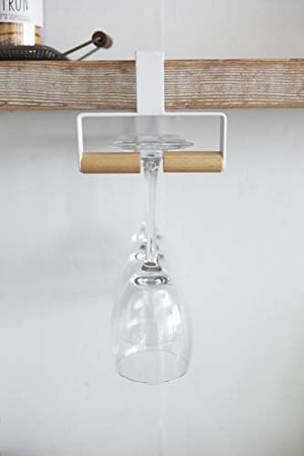 Yamazaki TOSCA UNDER SHELF WINE GLASS HANGER WH