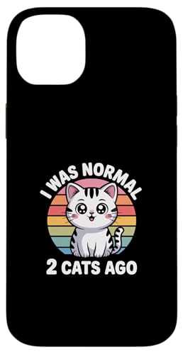 I Was Normal 2 Cats Ago �X�}�z�P�[�X iPhone 14 Plus �p