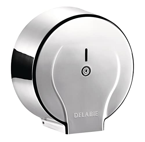 Delabie DEL00004 Distributeur de Papier WC INOX 304 Brillant pour Bobine 400 m-2911