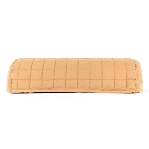 Hsp Cotton Pillow Cover For Wooden Bolster Korean Pillow | 100% Cotton, Wood Pillow Cover With Elastic Band For Comfortable Massage And Exercise (Maple Color) #TOP1