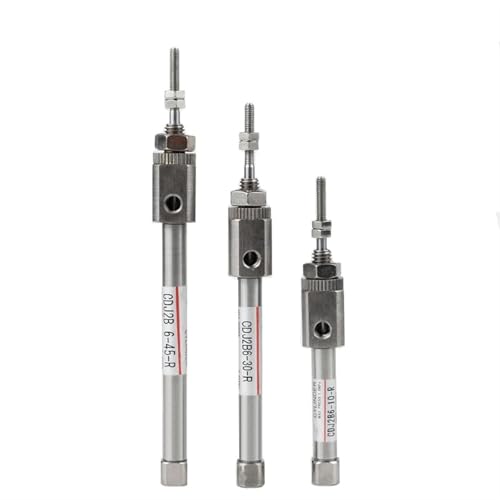 Cilindro neumático CDJ2B6-20-R de doble acción con diámetro de 6 mm 3