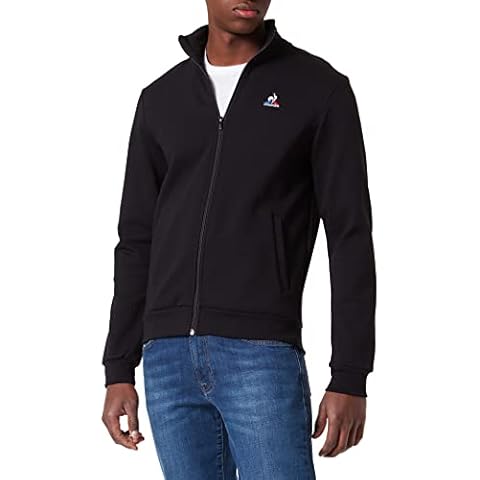 Le Coq Sportif Men's Black Sweatshirt Cover