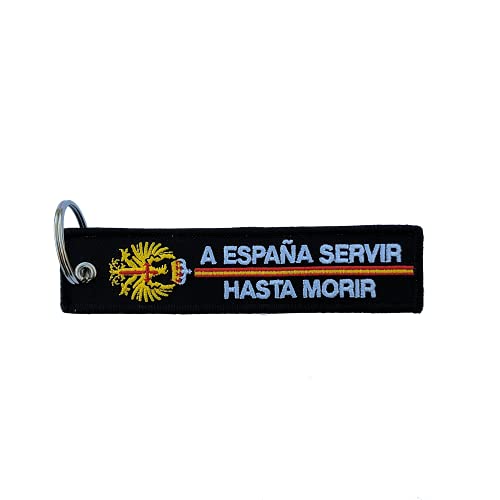 SERMILITAR Llavero bordado del E. Tierra