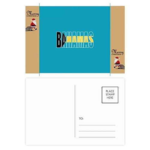 Cartes postales Bahamas : lot de 20 remerciements pour souvenirs de vacances et mariages