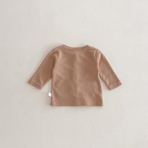 Girls Cute Button down Sweater Baby Long Sleeve Crewneck Shirts with Lace Trim Girls Coats2