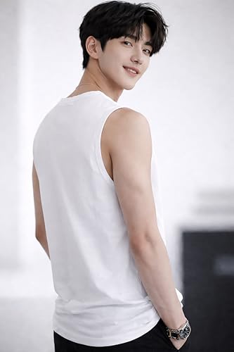 Image of JUGULAR Tank Tops Sleeveless T-Shirt for Men Gym Wear Vest Printed Stylish Round Neck Running for Sports Workout Fitness & Casual or Beach Wear