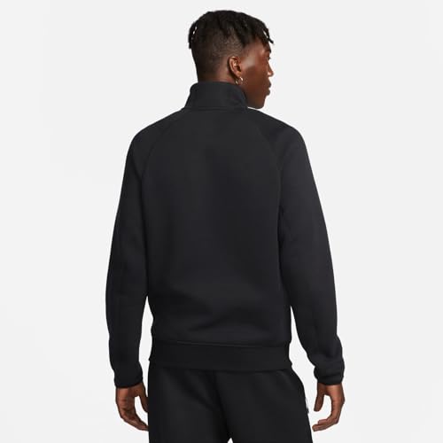 Nike Sportswear Tech Fleece Men's 1/2-Zip Sweatshirt (FB7998-010, Black/Black)3