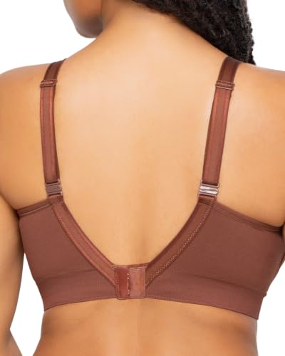 Image of Curvy Couture Women's Plus Size Wireless Bra - Seamless, Soft & Comfortable Fit