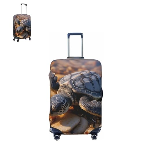 Luggage Cover Elastic Suitcase Cover Protector Cute Sea Turtle Luggage Covers Travel Suitcase Covers Carry On Luggage Sleeve Suitcase Baggage Cover for Adult Travel