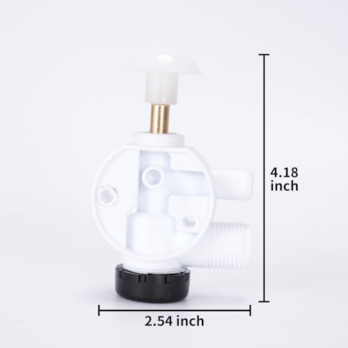 Image of Upgraded RV Toilet Water Valve Assembly Kit 385314349 for Dometic, Sealand, Traveler and VacuFlush Pedal-flush Toilet