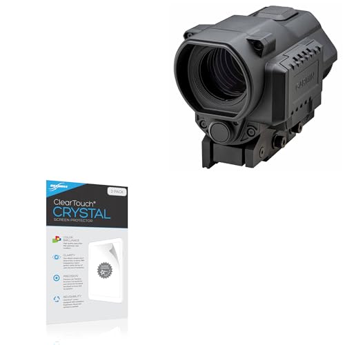 BoxWave Screen Protector Compatible with Garmin Xero X1i Crossbow Scope - ClearTouch Crystal (2-Pack), HD Film Skin - Shields from Scratches