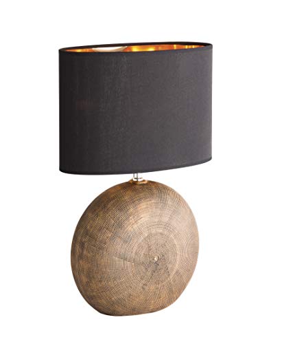 Honsel Lámpara de mesa, colores bronce